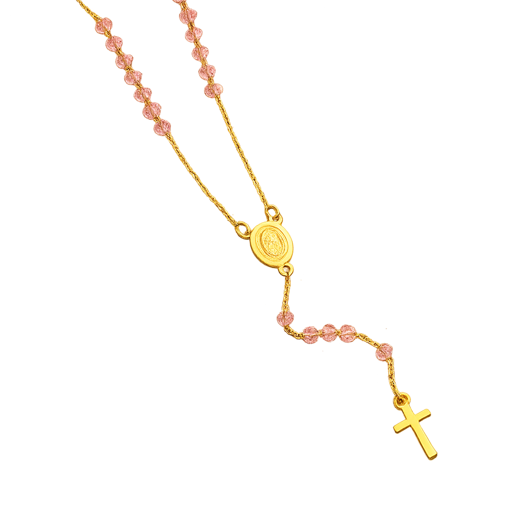 Chapelet rose