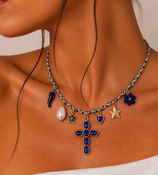 Collier Azul